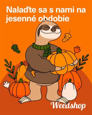 🍂 Jesenný chill je tu a s ním aj veľký výpredaj! 😌 Všetko sa spomaľuje, vzduch vonia pokojom a ty si môžeš doplniť zásoby...